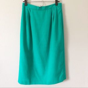 Vintage Green Skirt